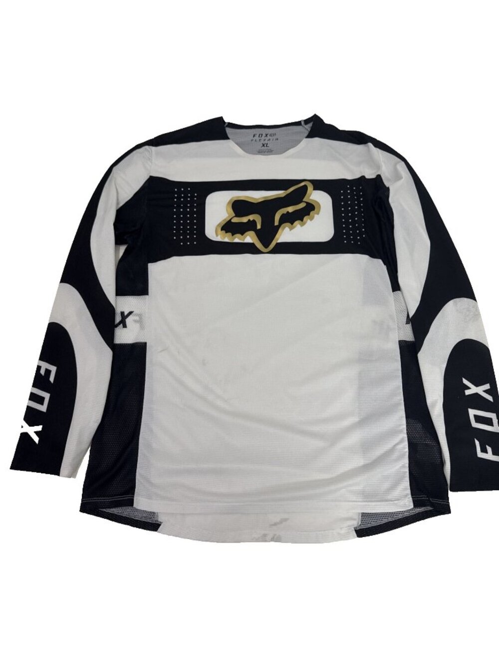 Fox Flex Air Mountain Black White Long Sleeve Bike Jersey Size Mens Size Xl